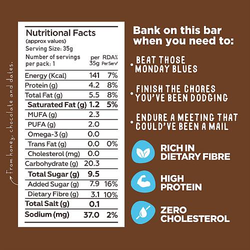 Yogabar Chocolate Chunk Nut 38 Gm
