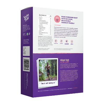 Yogabar Muesli Dark Choco Cranberry 400 Gm