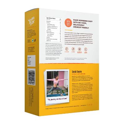 Yogabar No Sugar Almond & Cranberries 400 Gm