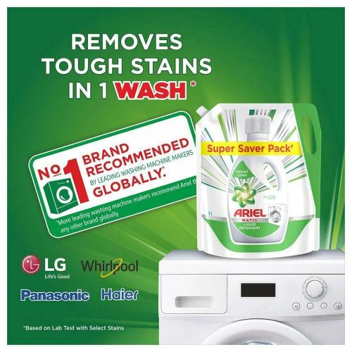 Ariel Matic Front Load Liquid Detergent 2 Ltr