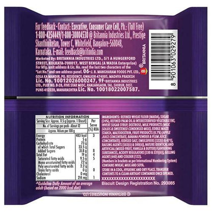 Britannia Jim Jam Cream Biscuit 138 Gm