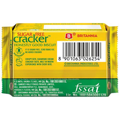 Britannia Nutri Choice Sugar Free Cracker 67 Gm