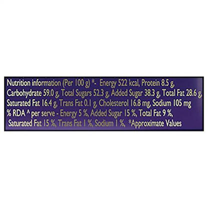 Cadbury Fruit And Nut Chocolate Bar 80 Gm