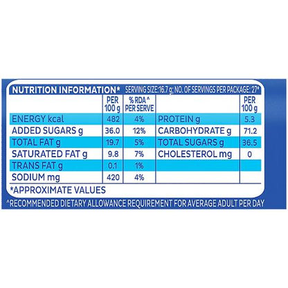 Cadbury Oreo Chocolate Creme Biscuits 120 Gm