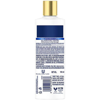 Dove Intense Repair Shampoo 180 Ml