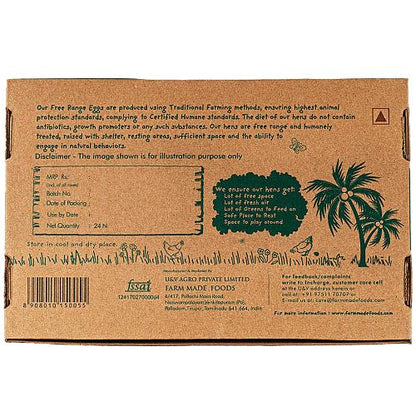 Farm Made Free Range Eggs Pack Of 24