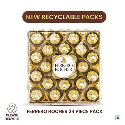 Ferrero Rocher Hazelnut Chocolates Box Pack Of 24