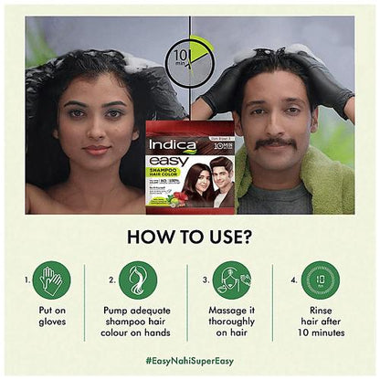 Indica Easy Dark Brown Hair Colour 25 Ml