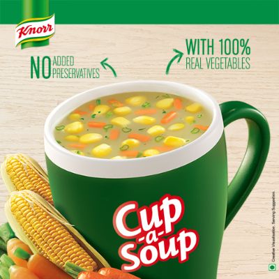 Knorr Instant Sweet Corn Cup A Soup 11 Gm