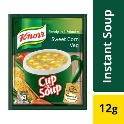 Knorr Instant Sweet Corn Cup A Soup 11 Gm