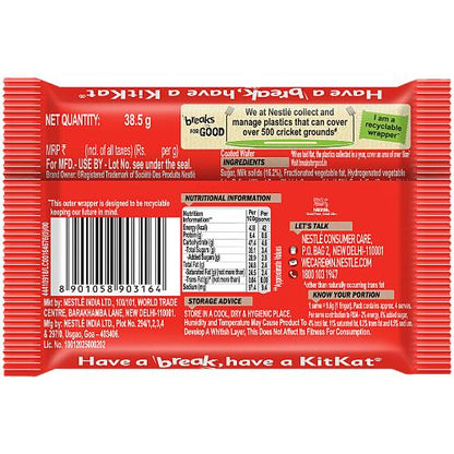 Nestle Kit Kat 4 Finger 38.5 Gm