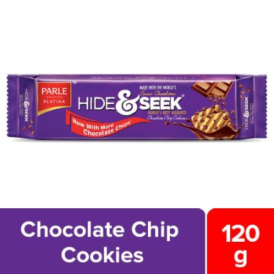 Parle Platina Hide & Seek Chocolate Chip Cookies 100 Gm