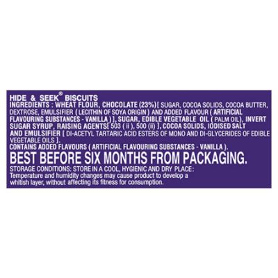 Parle Platina Hide & Seek Chocolate Chip Cookies 100 Gm