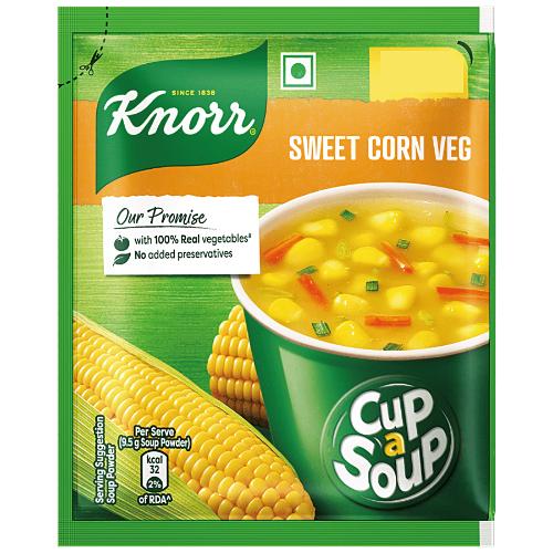 Knorr Instant Sweet Corn Cup A Soup 11 Gm