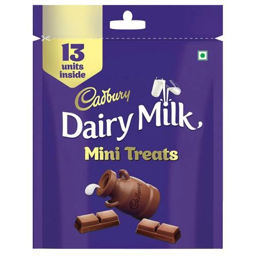 Cadbury Dairy Milk Chocolate Home Treats Standy Pouch 91 Gm