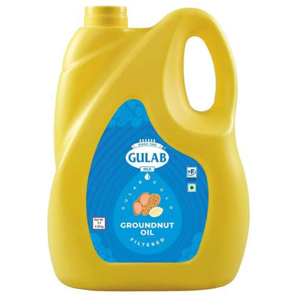 Gulab Filtered Groundnut Oil Jar 4.35 Kg