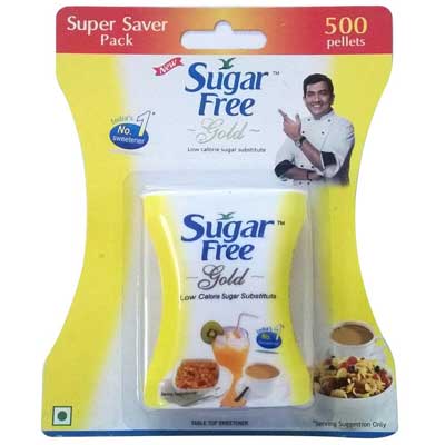 Sugar Free Gold Pellets 500 Pcs