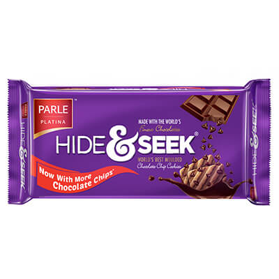 Parle Hide & Seek Chocolate Chip Cookies 400 Gm