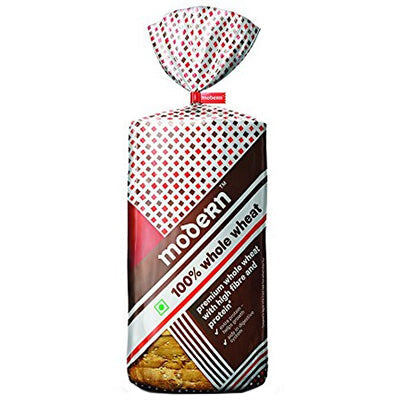 Modern 100% Whole Wheat Bread 400 Gm