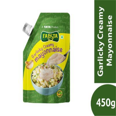 Fabsta Veg Garlic Mayonnaise 450 Gm
