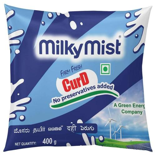 Milky Mist Curd Pouch 400 Gm
