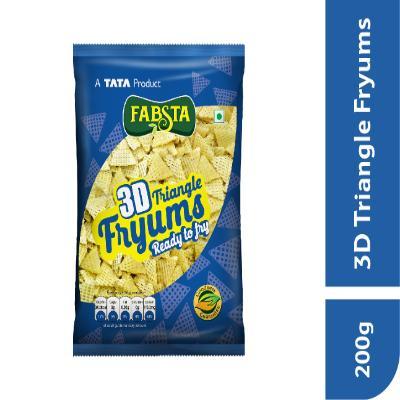 Fabsta 3D Triangle Fryums 200 Gm
