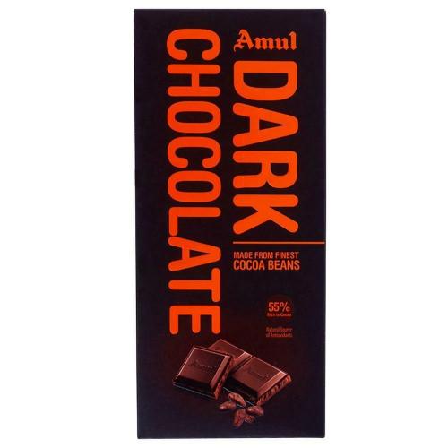 Amul Dark Chocolate 55% 150 Gm