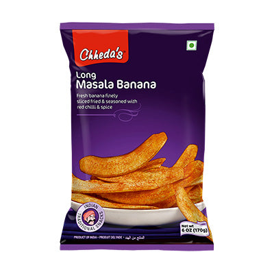 Chheda'S Mirch Masala Banana Chips 180 Gm
