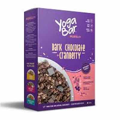 Yogabar Muesli Dark Choco Cranberry 400 Gm