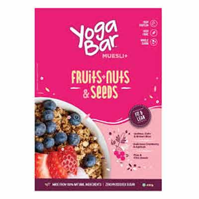 Yogabar Muesli Fruits Nuts & Seeds 400 Gm