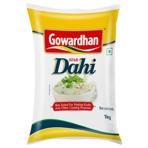 Gowardhan Star Dahi Pouch 1 Kg