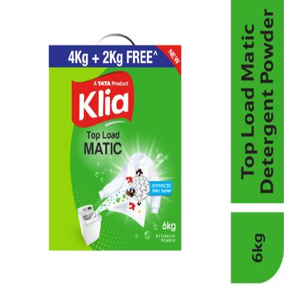 Klia Detergent Matic Top Load 4Kg+2Kg Free