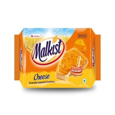 Malkist Cheese Crunchy Crackers 144 Gm