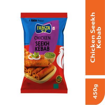 Fabsta Chicken Seekh Kebab 450Gm