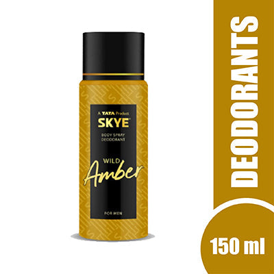 Skye Wild Amber Body Spray For Men 150 Ml