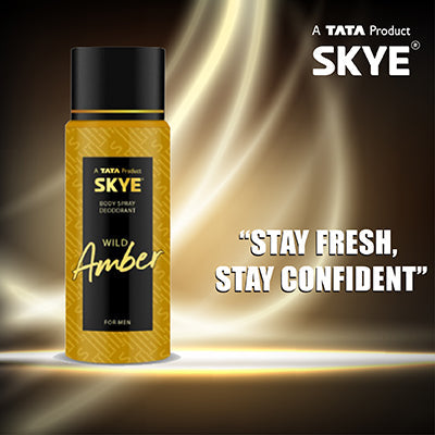 Skye Wild Amber Body Spray For Men 150 Ml