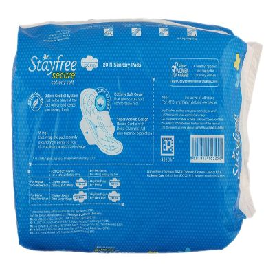 Stayfree Secure Cottony Regular Wing 18 Pcs