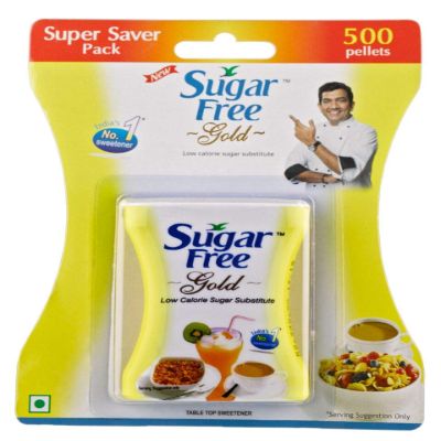 Sugar Free Gold Pellets 500 Pcs