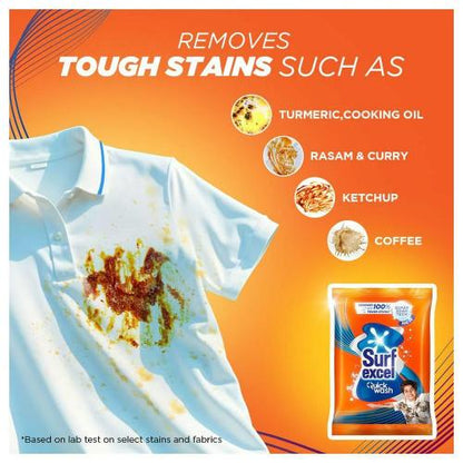 Surf Excel Quick Wash Detergent Powder 2 Kg