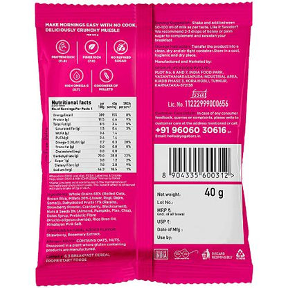 Yogabar Fruits Nuts And Seeds Muesli 40 Gm